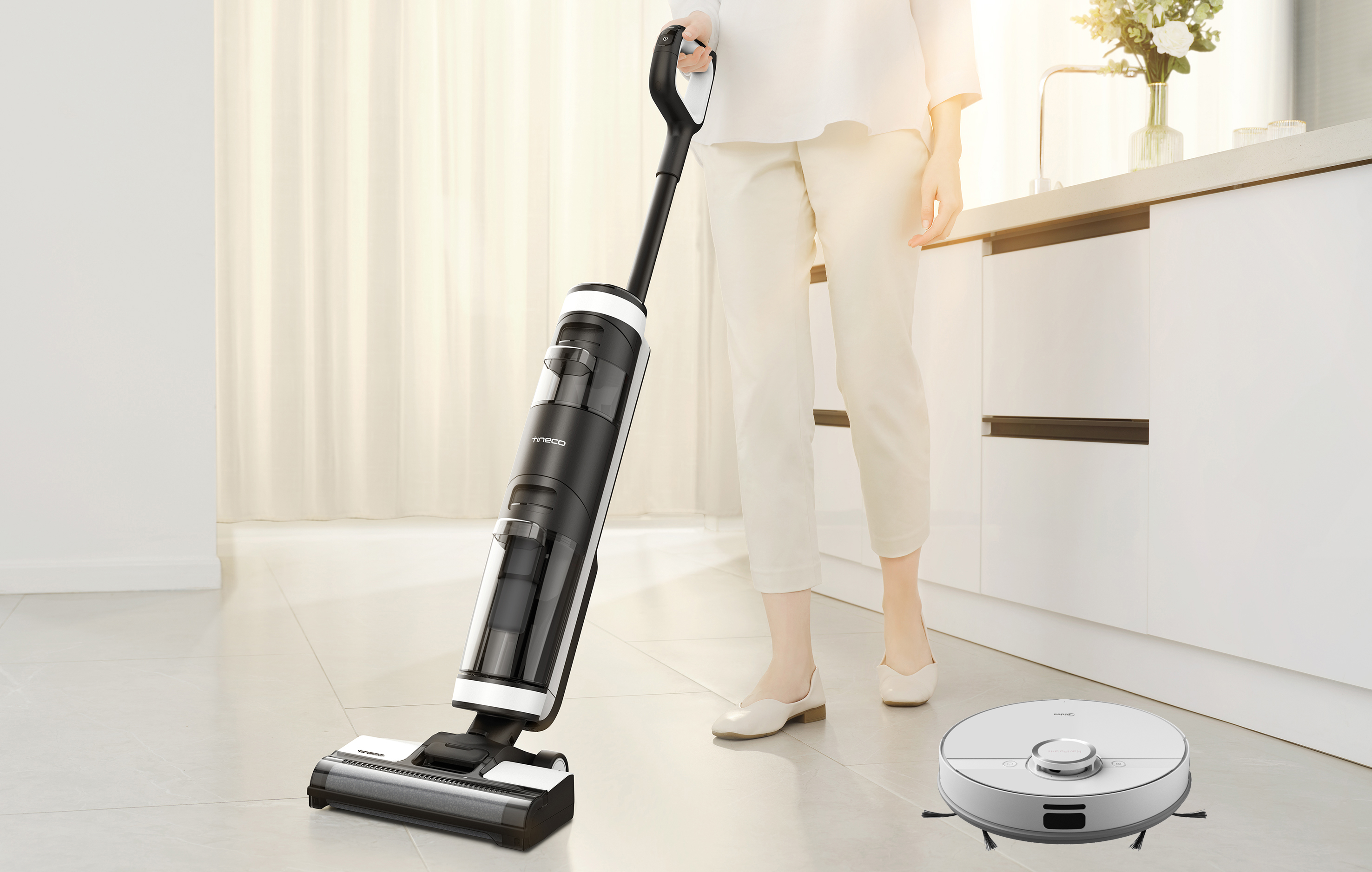 Floor scrubber